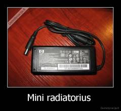 Mini radiatorius  - 