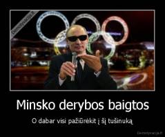 Minsko derybos baigtos - O dabar visi pažiūrėkit į šį tušinuką