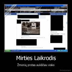 Mirties Laikrodis - Žmonių protas aukščiau visko