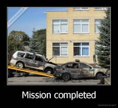 Mission completed - 