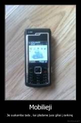 Mobilieji - Jie suskamba tada , kai įdedame juos giliai į rankinę 