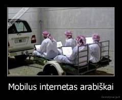 Mobilus internetas arabiškai - 