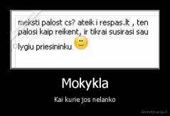 Mokykla - Kai kurie jos nelanko