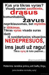 Moterims nereikia princų ant baltų žirgų - joms tereikia normalių vyrų!