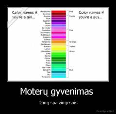 Moterų gyvenimas  - Daug spalvingesnis