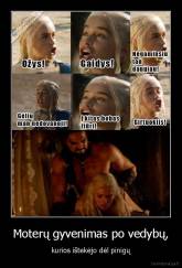 Moterų gyvenimas po vedybų, - kurios ištekėjo dėl pinigų