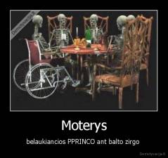 Moterys - belaukiancios PPRINCO ant balto zirgo 