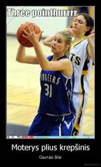 Moterys plius krepšinis - Gaunasi šitai