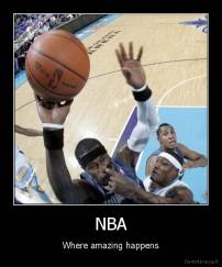 NBA - Where amazing happens
