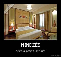 NINDZĖS - sitam kambary ju keturios