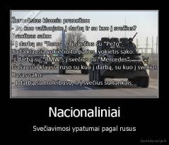 Nacionaliniai - Svečiavimosi ypatumai pagal rusus