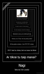 Nagi - lietuviai tikri poetai
