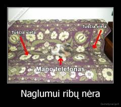 Naglumui ribų nėra - 