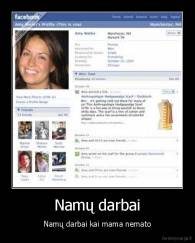 Namų darbai - Namų darbai kai mama nemato