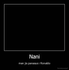 Nani - man jis panasus i Ronaldo