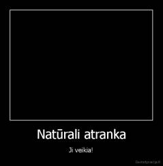 Natūrali atranka - Ji veikia!
