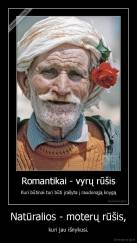 Natūralios - moterų rūšis, - kuri jau išnykusi.