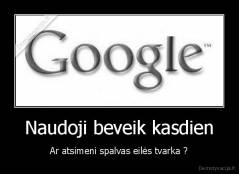 Naudoji beveik kasdien - Ar atsimeni spalvas eilės tvarka ?