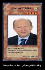 Nauja korta, kuri gali nugalėti viską. - 