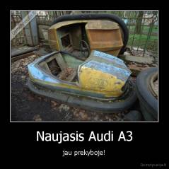 Naujasis Audi A3 - jau prekyboje!