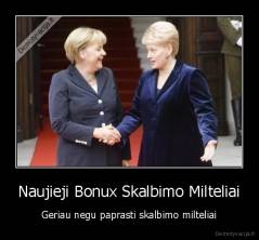 Naujieji Bonux Skalbimo Milteliai - Geriau negu paprasti skalbimo milteliai