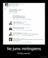 Ne jums mirtingiems - Politiką suprast.