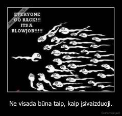 Ne visada būna taip, kaip įsivaizduoji. - 