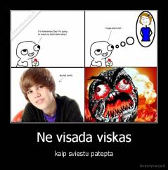 Ne visada viskas - kaip sviestu patepta