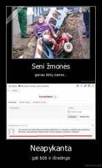 Neapykanta - gali būti ir išradinga