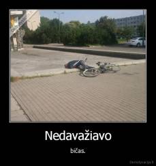 Nedavažiavo - bičas.