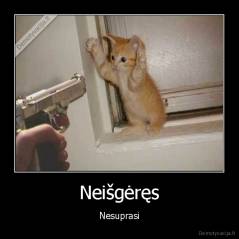 Neišgėręs - Nesuprasi