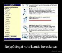 Neįspūdingai nuteikiantis horoskopas - 