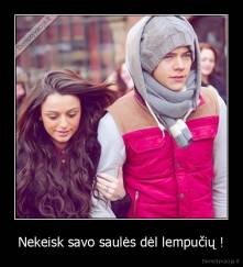 Nekeisk savo saulės dėl lempučių ! - 