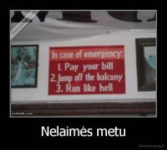 Nelaimės metu - 