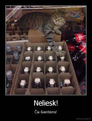 Neliesk! - Čia šventėms!