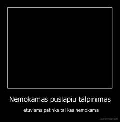 Nemokamas puslapiu talpinimas - lietuviams patinka tai kas nemokama