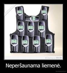 Neperšaunama liemenė. - 
