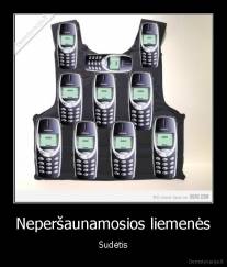 Neperšaunamosios liemenės - Sudėtis