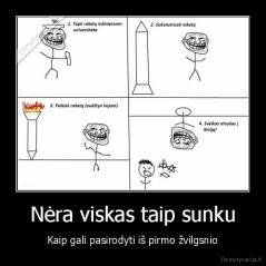 Nėra viskas taip sunku - Kaip gali pasirodyti iš pirmo žvilgsnio