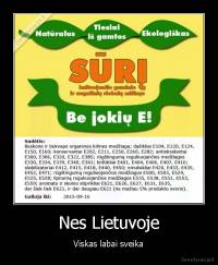 Nes Lietuvoje - Viskas labai sveika