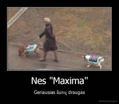 Nes "Maxima" - Geriausias šunų draugas