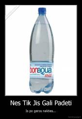 Nes Tik Jis Gali Padeti - Is po geros nakties...