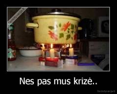 Nes pas mus krizė.. - 
