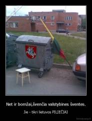 Net ir bomžai,švenčia valstybines šventes. - Jie - tikri lietuvos PILIEČIAI