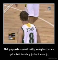 Net paprastas marškinėlių susiglamžymas - gali sukelti tiek daug juoko, ir emocijų