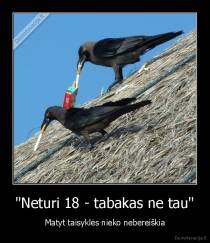 "Neturi 18 - tabakas ne tau" - Matyt taisyklės nieko nebereiškia