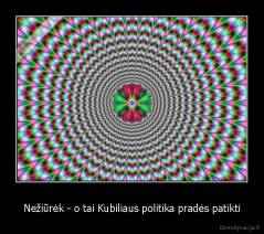 Nežiūrėk - o tai Kubiliaus politika pradės patikti - 