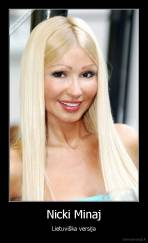 Nicki Minaj - Lietuviška versija