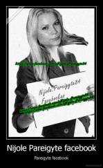 Nijole Pareigyte facebook - Pareigyte facebook