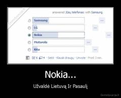Nokia... - Užvaldė Lietuvą Ir Pasaulį